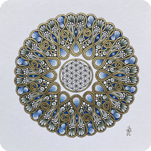 Gold Mandala 98