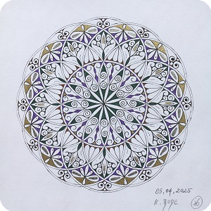 Gold & Silber Mandalas
