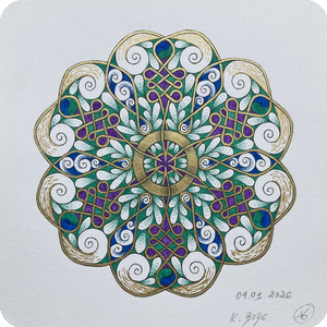 Gold Mandala 78