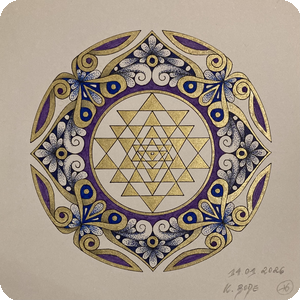 Gold Mandala 80
