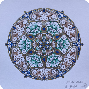 Gold Mandala 81
