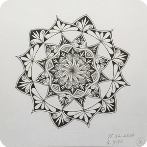 Fineliner Schwarz-Weiß